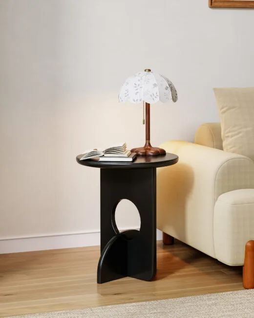 Modern Minimalist Wooden Side Table-#12