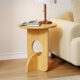 Modern Minimalist Wooden Side Table-#12