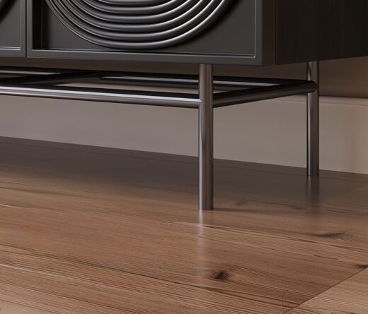 Wood Sideboard Cabinet with Patterned Doors - HBCB-02