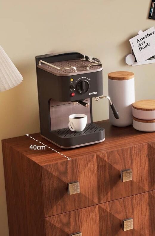 Wood Sideboard Cabinet with Geometric Drawer Front - HBCB-04