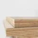 Wood Sideboard Cabinet with Geometric Drawer Front - HBCB-04
