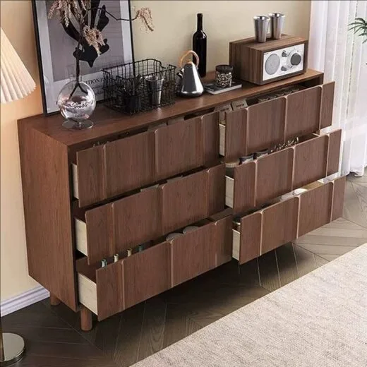 WechatIMG38 Wood Sideboard Cabinet with Slatted Doors - HBCB-05