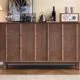 WechatIMG39 Wood Sideboard Cabinet with Slatted Doors - HBCB-05