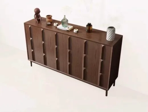 WechatIMG41 Wood Sideboard Cabinet with Slatted Doors - HBCB-05