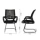 Mesh Visitor Chair with Metal Frame - TXW-4006