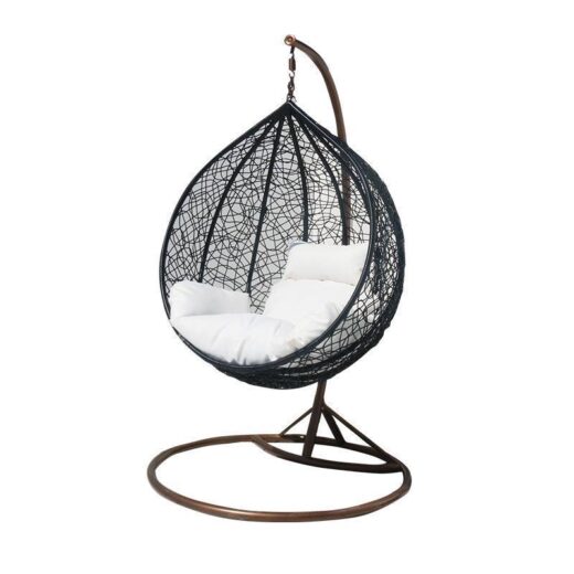 Rattan Hanging Chair with Stand