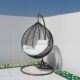 Rattan Hanging Chair with Stand