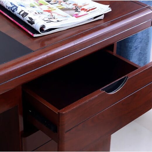 Wood Office Desk with Drawers - OF-8012