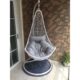 Rattan Hanging Chair with Cushion and Stand